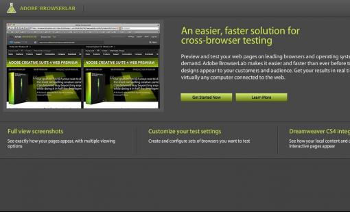 Adobe BrowserLab – 测试不同浏览器下的网页显示