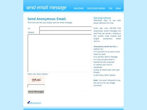 Send Email - 免费发送匿名邮件