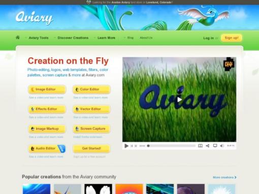 Aviary - 在线云图片编辑