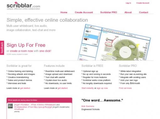 Scribblar.com - 在线白板协作工具