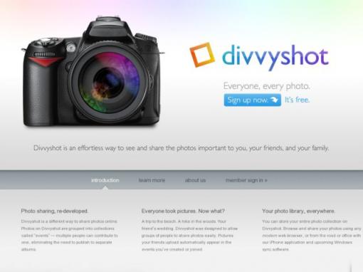 Divvyshot - 分享朋友和家人的照片