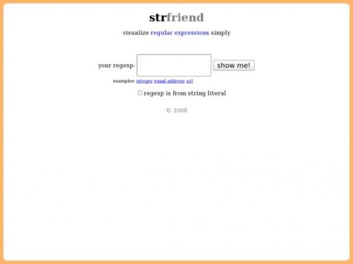 strfriend – 分析和验证正则表达式