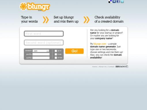 blungr.com - 简单域名创造工具