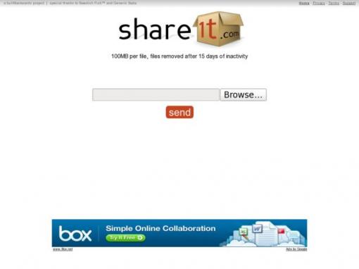 share1t.com - 100M文件临时共享