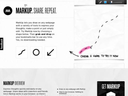 MarkUp - 在网页上标记和分享你的想法
