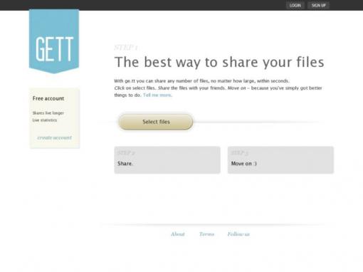 ge.tt - 简单的文件分享服务
