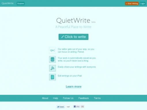 QuietWrite - 让你专注于写作