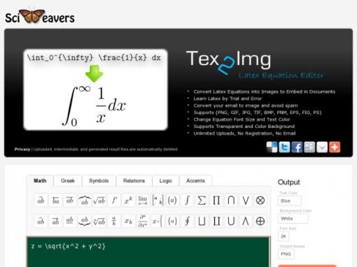 Online Latex Equation Editor - 公式编辑器