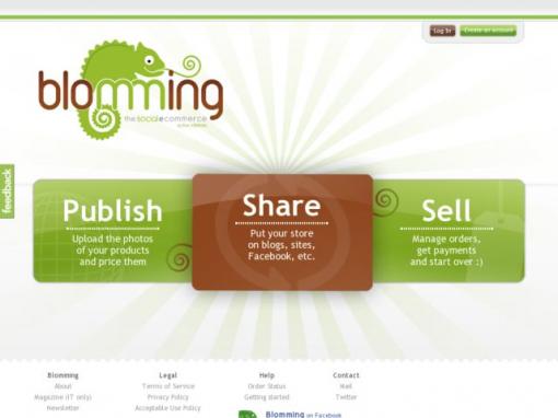 Blomming – 社会化网络交易平台