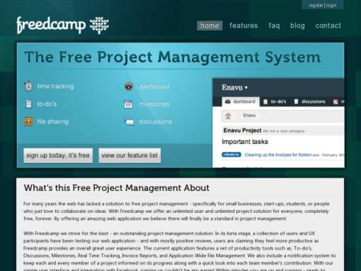 Freedcamp – 优秀的项目管理解决方案