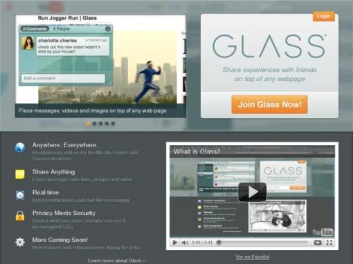 Glass - 分享Web上有趣的内容