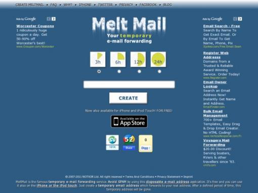 Melt Mail - 邮件转发和邮箱别名