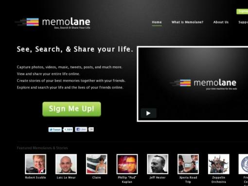 Memolane - 将你的网络内容导入时间轴