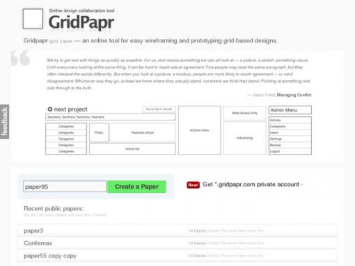 Grid Paper – 线框模型布局设计工具