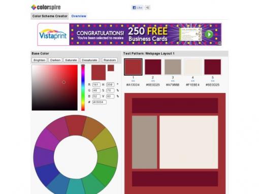 Colorspire - 网页配色工具