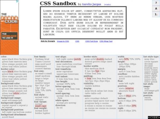 CSS Sandbox - CSS沙盒模型