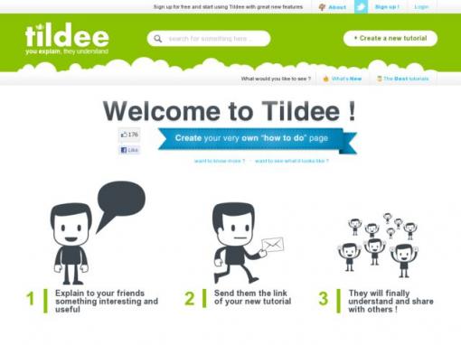 Tildee - 制作在线图文教程