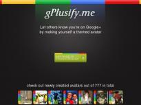 gPlusify - 制作Google+风格头像