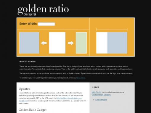 Golden Ratio Calculator - 黄金比例计算器