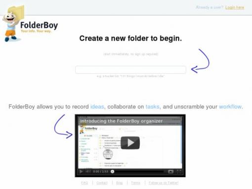 FolderBoy - 方便使用的任务管理工具