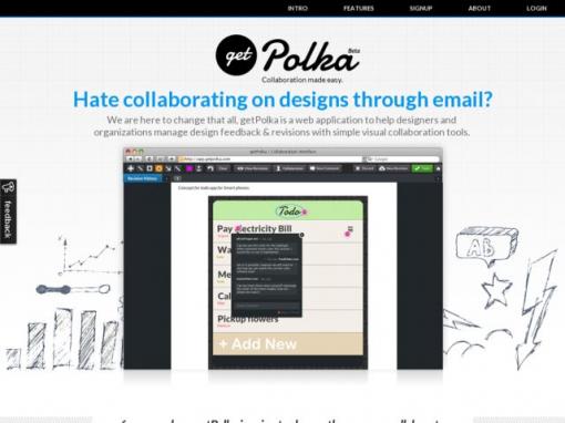 getPolka 为设计师提供的协同工具