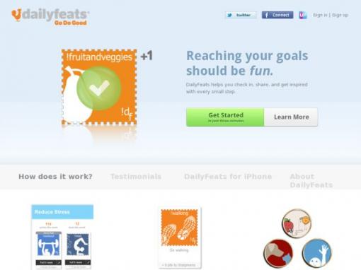 DailyFeats - 目标签到服务