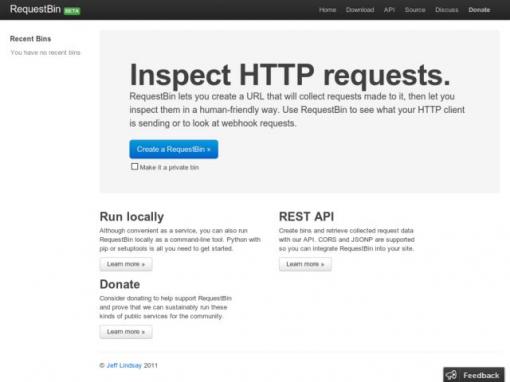 RequestBin 模拟收集HTTP请求
